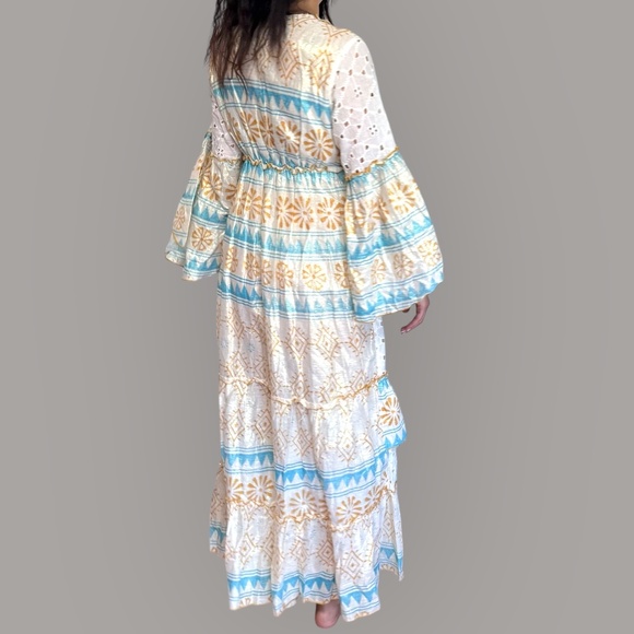 PAPA PIA Bohemian Lux Resort Maxi Dress - Picture 7 of 14